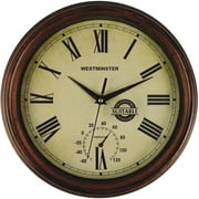 Angle View: Luster Leaf Products York Clock - Analog - Quartz