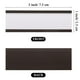 thumbnail image 4 of 120 Soportes Magnéticos para Etiquetas con Soportes Magnéticos para Tarjetas de Datos con Protectores de Plástico Transparente para Estantes de Metal (1 x 3 Pulgadas), 4 of 6