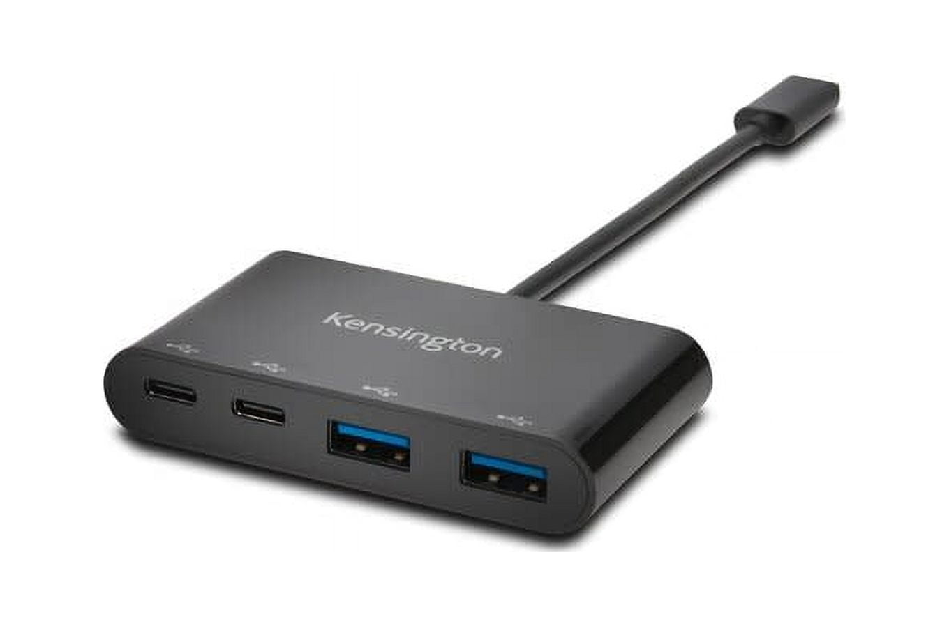 Kensington CH1000 USB-C 4-Port Hub, Black