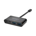 thumbnail image 2 of Kensington CH1000 USB-C 4-Port Hub, Black, 2 of 3