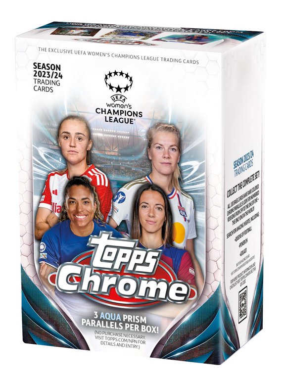 Collectible 23-24 TOPPS CHROME UEFA WOMENS CHAMPS VB