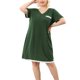 thumbnail image 1 of Camisón de mujer Agnes Orinda Tallas grandes Pijamas de lunares Verde oscuro XXL, 1 of 6