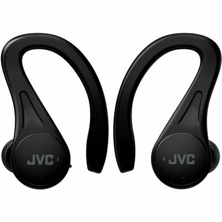 JVC - Fitness True Wireless  Headphones - Black