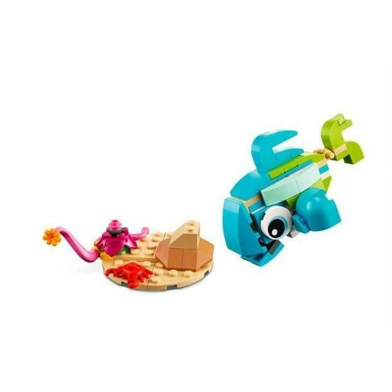 Lego Creator 3-in-1 Dolphin and Turtle 31128 - Walmart.com