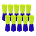 thumbnail image 2 of 10Pcs Flip Cups Exercise Agility Training Shuttle Run Fitness Running Aid Reversed Cups for Rugby Basketball Outdoor Events with Storage Dark Blue, 2 of 8