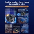 thumbnail image 4 of Mouse Repelent Rodent Repelent Ultrasonic Plug in with 4 Modes Rat Spider Repelent for Attic House Garage Basement Warehouse, 4 of 9