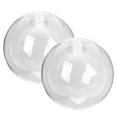 thumbnail image 2 of 2Pcs Replacement Globe Lampshade Ceiling Lamp Transparent Cover Pendant Lamp Glass Lampshade, 2 of 8