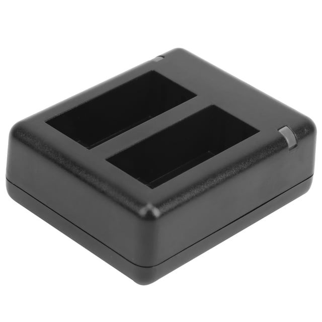 Dual Port Battery Charger, with Circuit Automatic Camera Battery Charger, Lightweight Double Channel Multi-Purpose for 9 Camera Battery
