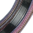 thumbnail image 6 of LinYooLi Hairband, Boho Style Non-slip Wide Headband with Teeth, Fabric Headbands for Women's Hair, Large Head Bands for Women, Black (1 Count Pack of 1), Hair Accessories for Women Girls, 6 of 7