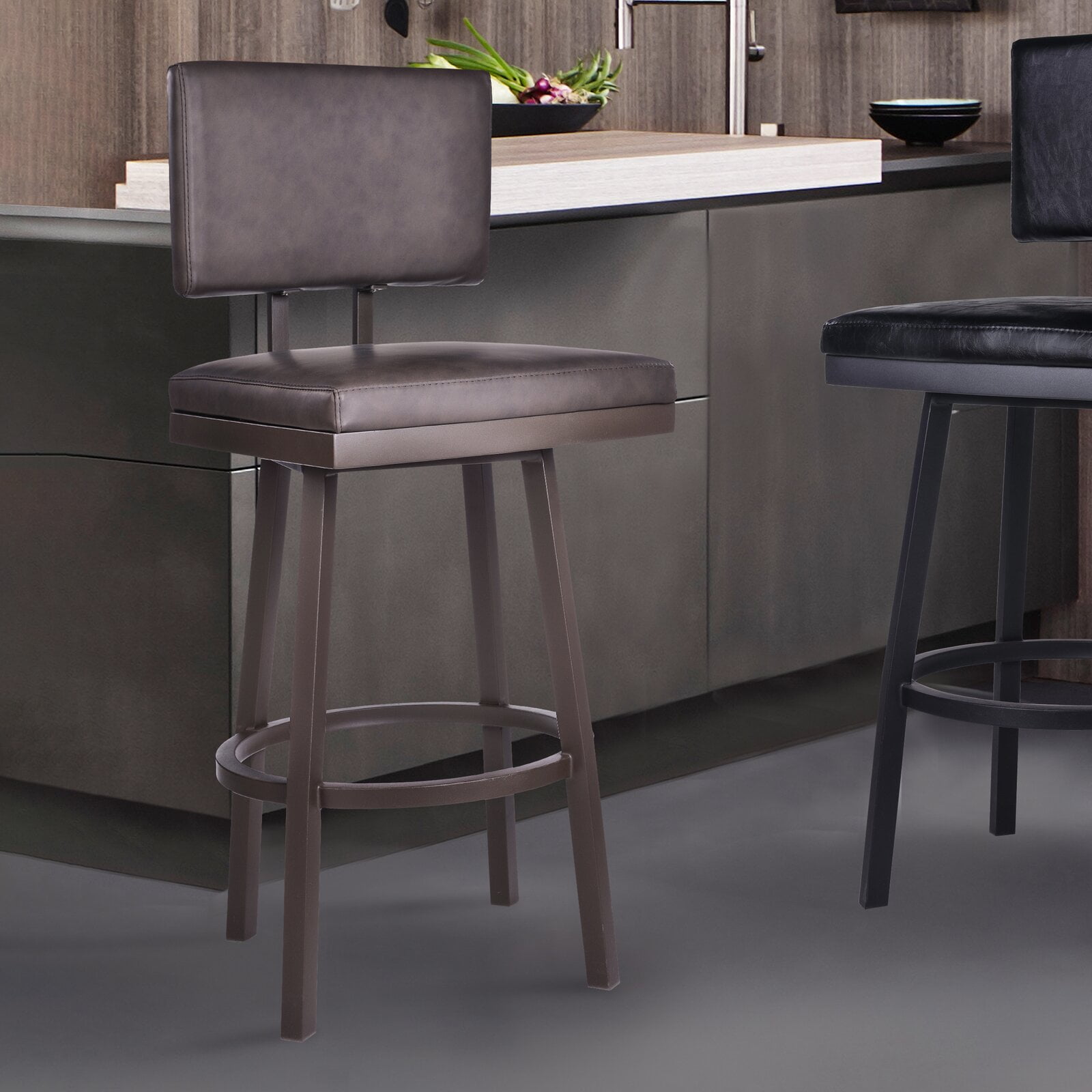Nakagawa Bar & Counter Swivel Stool, Swivel Yes, CAL TB 1172013