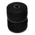 thumbnail image 4 of LOLIPPYY 2Sets Black Drum Cymbal Stand Sleeves Plastic Felt Matters Enhance Stability, 4 of 8