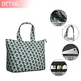 thumbnail image 2 of Blue Bigfoot Pattern Travel Tote Bags for Women Carry On,Large Weekender Bags for Women Travel,Multi Functional Duffle Bag for Work,Shopping,Sports, 2 of 5