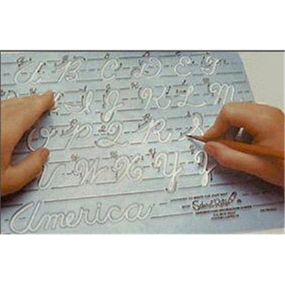 School Rite Sr-5471 Template Transitional Manusc. Upper-1 Letters Manuscript Uppercase