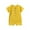 Yellow, variant on Einccm Baby Boys Girls Short Sleeve Solid Color Romper Jumpsuit, 100% Soft Cotton Breathable One-Piece Bodysuit, Snap Closure Summer Clothes for Unisex Infants and Toddlers 0-24 Months