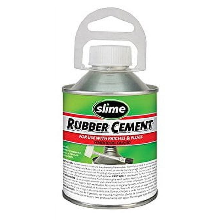 Slime Rubber Cement with Brush Applicator, 8 Oz photo 1