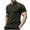 Army Green, variant on AHTJRT Men's Athletic Short Sleeve Golf Shirt Lightweight Breathable Contrast Shoulder Panels Sporty for Workout Casual Wear Blouse White XL
