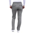 thumbnail image 2 of Adar Pro Heather Scrubs For Women - Slim Fit Tapered Scrub Pants - P4100H - Heather Grey - 3X, 2 of 7