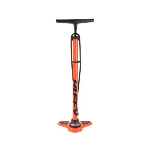 Schwinn Aircenter Pro Bike Floor Pump Fits Shrader And Presta Valves Silver Red Walmart Com Walmart Com