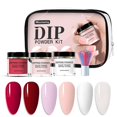 thumbnail image 1 of Dip Powder Kit, Dipping Powder Set Nail Polish Set Desiccant Nail Starter Kit Primer Seal Coat Dip Powder System, 1 of 3