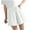 White-06, variant on Owordtank Linen Hiking Shorts for Women High Waist Wide Leg Loose Casual Hiking Shorts