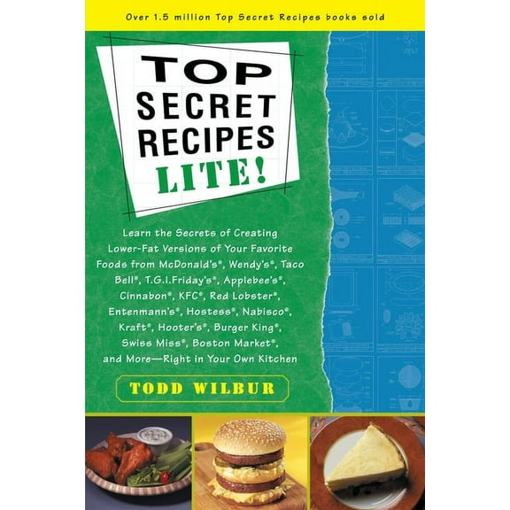Top Secret Recipes Lite! : A Cookbook (Paperback)