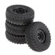 thumbnail image 2 of 1:10 Neumáticos De Goma Neumáticos Ruedas Para P408 eempzo De Camión Militar Sunnimix Neumáticos de coche RC, 2 of 6