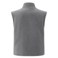 thumbnail image 3 of StSilkitty Sleeveless Vest for Men Full Zip Stand Collar Fleece Vest Jacket Outerwear with Pockets Lightweight Outdoor Waistcoat, 3 of 6