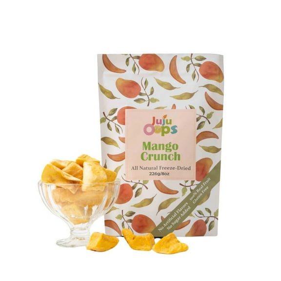 Freeze-Dried Mango, Cube | Family Party Size | 8 Ounce