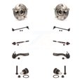 thumbnail image 1 of Transit Auto Front Hub Bearing Assembly Lower Ball Joint Outer Inner Tie Rod & Sway Bar Stabilizer Link Kit (10Pc) for Car 2007-2012 Nissan Sentra 2.5L - Left Right Side (Driver Passenger) K7T-108698, 1 of 11