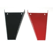 JSP Manufacturing 16-Tool Standard Wrench Organizer Multi-Color Set - RED/BLACK