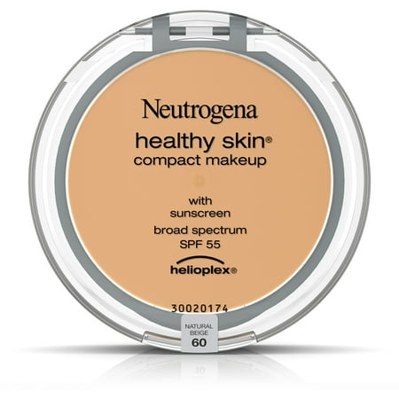 Neutrogena Healthy Skin Compact Makeup Foundation, Broad Spectrum Spf 55, Natural Beige 60,.35 (Best Pore Minimizing Foundation Makeup)