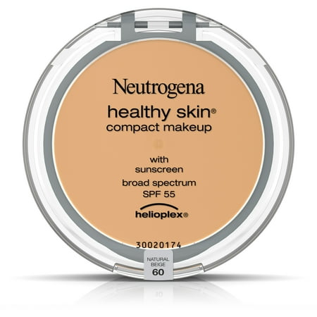 Neutrogena Healthy Skin Compact Makeup Foundation, Broad Spectrum Spf 55, Natural Beige 60,.35 (Best Makeup For Hypopigmentation)