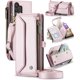 thumbnail image 1 of funda billetera para Samsung Galaxy A32 con Protección RFID, Ranuras para tarjetas, Pata de Cabra, Correa Desmontable-Funda para teléfono tipo Bandolera con Tapa de Cuero PU a prueba, 1 of 9
