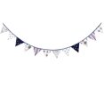 thumbnail image 2 of Banderines de fiesta YONGSHENG bandera triangular Decoración de cumpleaños azul 3,5 metros, 2 of 5