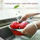 thumbnail image 3 of Silicone Foldable Kitchen Colander for Washing Fruits, Vegetables, and Draining Tableware, 3 of 5