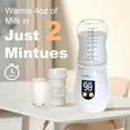 thumbnail image 5 of Portable Bottle Warmer for Travel, Cordless Baby Bottle Warmer, Rechargeable Bottle Warmer, Fast Heating, White, 5 of 6