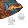 thumbnail image 3 of Fotbe Cartoon Pumpkin Skull Funda de Almohada Decorativa Estilo Occidental, Lujo en Algodón, Fundas para Almohadas King, Cojín Estampado para Decoración del Hogar-16"x24", 3 of 6