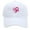 White, variant on Cancer Hats - Pink Ribbon Embroidered Baseball Cap Adjustable Hat Versatile Denim Baseball Cap Cancer Gifts for Women(Army Green)