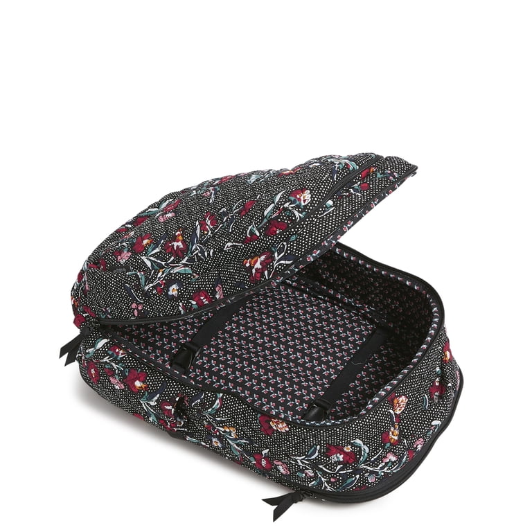 VERA BRADLEY Large Travel Backpack -  Perennials Noir Dot- NWT Vera Bradley Women main image 3