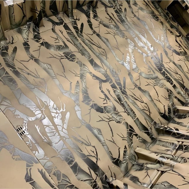 Kit de plantillas Redleg Camo X-Large 71 x 71 cm
