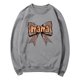thumbnail image 5 of Xuyuer Women's Printed Long Sleeve Round Neck Casual Hoodless Sweatshirt, Comfortable Pullover Top for Mother's Day Gifts, Family Events and Relaxed Everyday Wear, 5 of 5