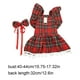 thumbnail image 3 of Ropa navideña para perros, vestido navideño, lindo conjunto de ropa para cachorros, ropa para mascotas pequeñas con falda de lazo, adecuada para decoración de fiestas navideñas, ropa de poliéster para, 3 of 6