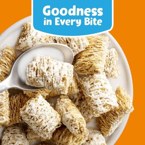 Kelloggs Frosted Mini-Wheats Cold Breakfast Cereal, High-Fiber, Whole Grain, Family Size, Original, 24Oz Box (1 Box) - Pack of 2
