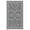 Grey White, variant on FairOnly 9'x12'European Curly Grass Outdoor Rug Reversible Waterproof UV-Resistant Mat for Patio Garden & RV Beach,Brick Red