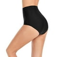 thumbnail image 6 of Gibobby Bikini Bottoms for Women String Bathing Suit Bottom with Moderate Coverage Low Waist Swim Bottom(Black,XL), 6 of 8
