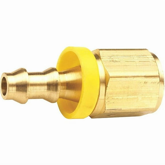 Dixon Push on Hose Fitting,3/8"x1/2",BarbxNPTF 2740608C