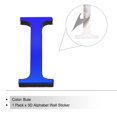 thumbnail image 3 of Unique Bargains 3D Acrylic Alphabet Mirror Wall Stickers Letter I Self-Adhesive Home Decor Letter Sign Art Sticker Decal Blue, 3 of 7