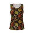 thumbnail image 4 of Lsque Vintage Autumn Plants Butterfly Printed Workout Tank Tops for Women, Athletic Sports Tank Tops, Compression Sleeveless Dry Fit Shirts,Sleeveless Yoga Shirt-XX-Large, 4 of 9
