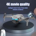 thumbnail image 4 of Fotografía aérea de drones RC plegable Modo sin cabeza 2.4G Quadcopter 4 canales de control remoto Helicóptero Toy recargable Gris Light Type 3 Inevent FN010231-03B, 4 of 7