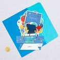 thumbnail image 5 of Hallmark Paper Wonder Hats Off Balloons Money Holder 3D Pop-Up Graduation Card, 5 of 8